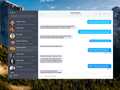 Day 018 - Messages concept appstore chat concept contact messages ui ux