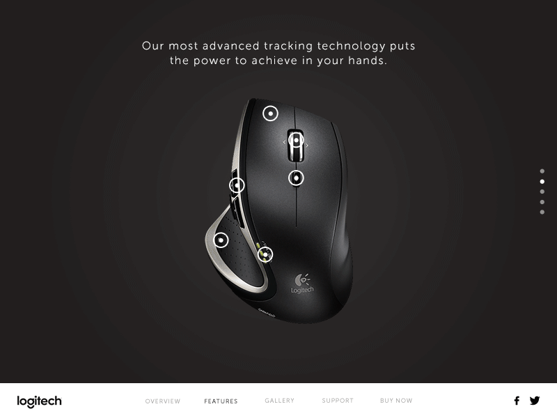 Day 020 - Technical Features features logitech mouse technical