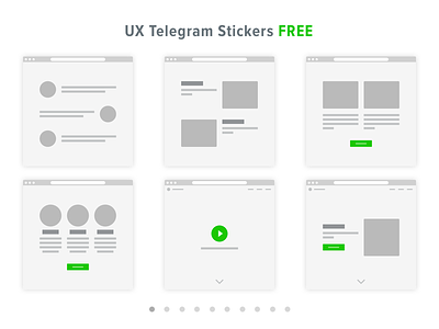 UX prototyping Telegram Stickers prototyping sticker telegram ux