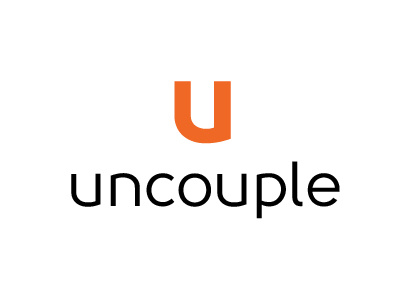 Uncouple Branding (1st concept) app branding divorce graphic design logo design style tiles uncouple website