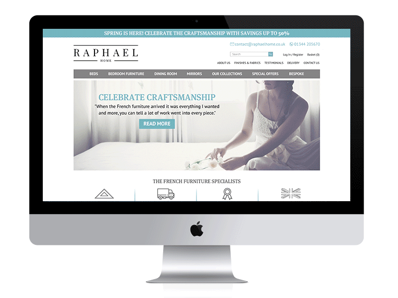 Raphael Home Website Design Process_desktop