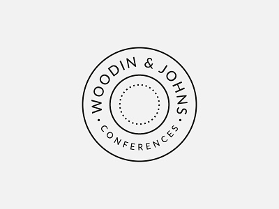 Woodin & Johns Branding badge brand identity branding catering cleaning conferences graphic design logo modern restaurant simple stamp