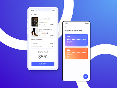 ECommerce Shopping App - Checkout app cart page checkout design ecommerce modern design modern ui online payment online shopping payment method shopping app ui user interface ux
