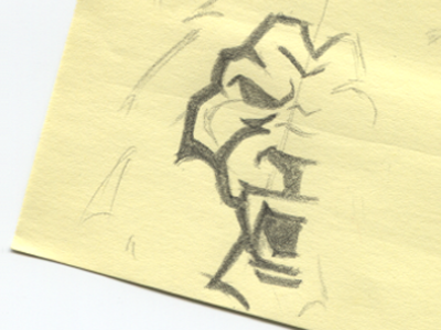 Lion sketch
