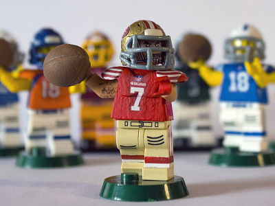 Custom Lego NFL Figures 3d custom lego minifigs nfl printing