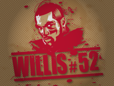 Patrick Willis Logo branding football logo nfl patrick willis