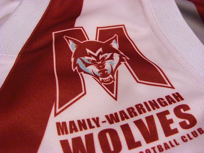 Manly-Warringah Wolves (2011) aussie rules branding logo sports