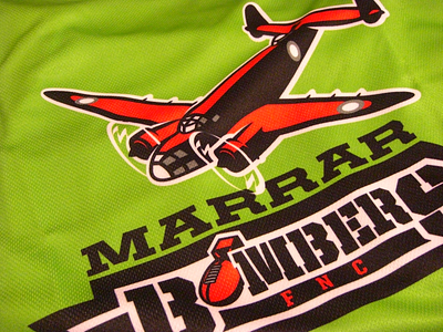 Marrar Bombers aussie rules branding logo sports