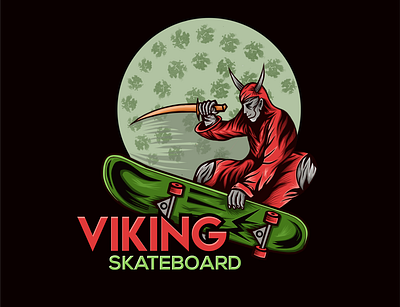 skateboard branding character design for sale icon identity illustration illustrator logo mobile skateboard vector