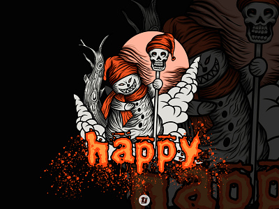 happy helowen design tshirt