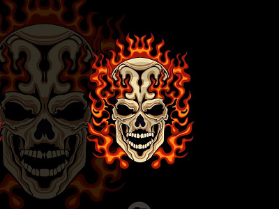 skull art work art branding character design for sale illustration logo skull tshirt vector