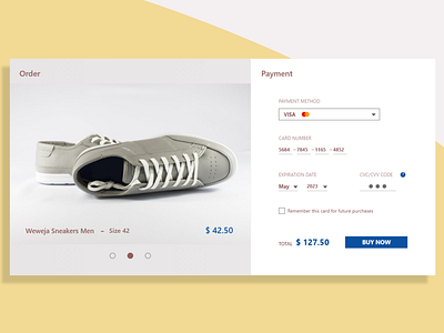 Ui Challenge #002 - Credit Card Checkout 100 daily ui checkout credit card credit card checkout daily 100 challenge payment ui