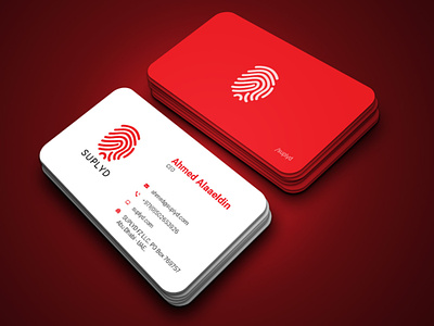 red business card branding business card design businesscard creative design design graphicsdesign illustration typography vector web