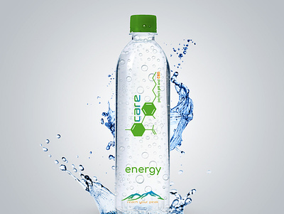 Logo in Water Bottle business card design corporate design design illustration logo logo design logo icon logo water