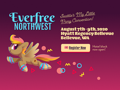 Everfree Northwest 2020 Website