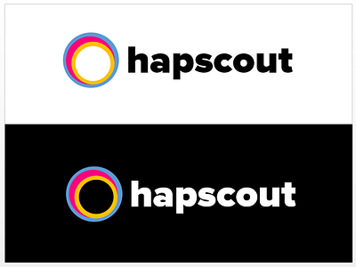 hapscout Logo golden ratio illustration logo vector