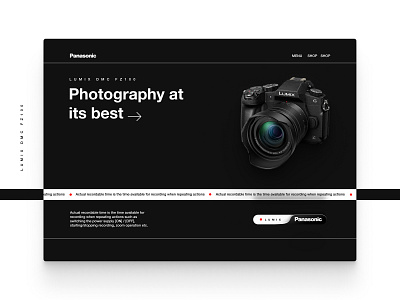 Panasonic Concept Website