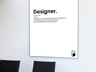 Definition of a designer designer gaphicdesign mock up