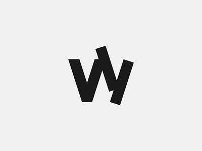 w logo mark