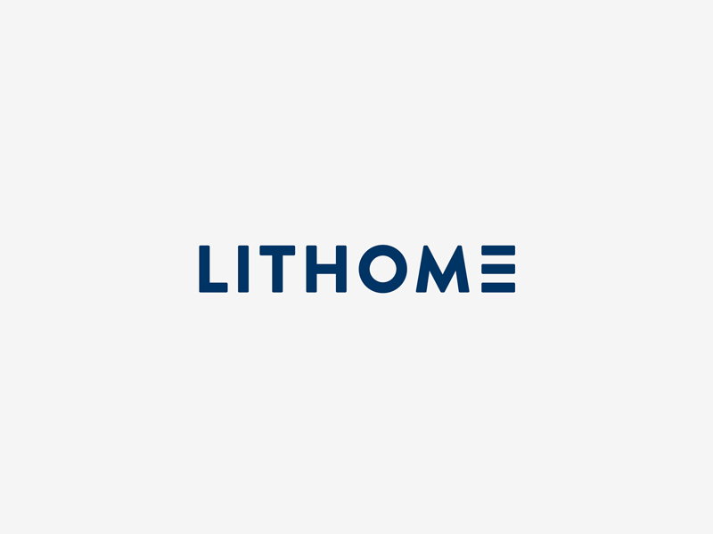 Lithome Logo animation blocks building creative graphic design graphics idea logo logo animation logo designer logotype minimal motion project realestate type typography