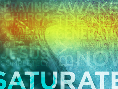 Saturate student newsletter graphic
