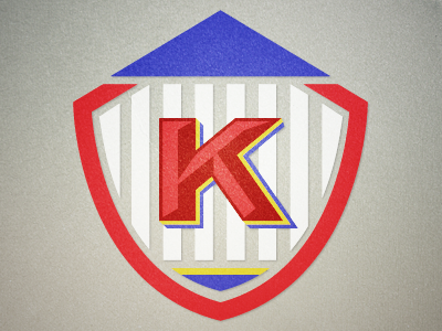 K logo (in progress) company design identity knight logo logo design mark photo lettering primary remodeling shield