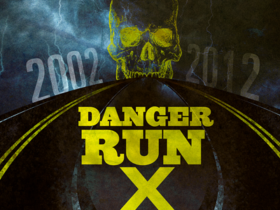 Danger Run X contrast danger run driving game ghost run halloween haunted horror night road skull