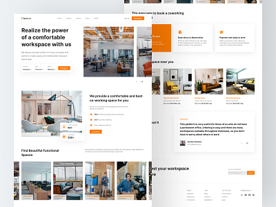 Space Co - Co-Working Space Landing Page