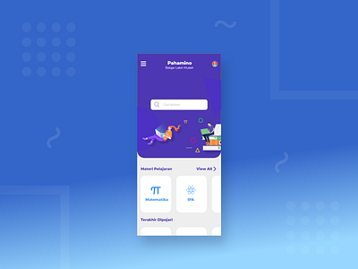 Pahamino Learning App Mobile app design ui