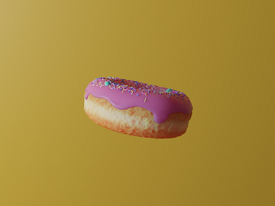 3D Doughnut 3d 3d animation 3d art blender cinema4d render visual art