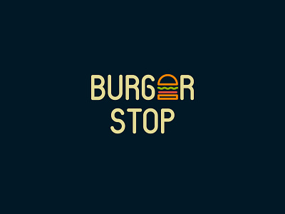 Logo for a fast food restaurant. graphic design illusration illustrator logo