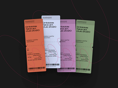 Easy Dribbble Invites Giveaway 2020 barcode branding clean draft dribbble invitation dribbble invite dribbble invite giveaway exibition giveway identity illustration invitations invite minimalism minimalist ticket