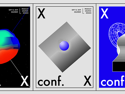 XX conf – Posters 2019 abstact baugasm blue bold branding clean conference design identity illustration minimalism minimalist styleguide ui web