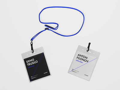 XX conf – ID 2019 abstact blue bold branding conference identity minimalism minimalist minimalistic styleguide ui web