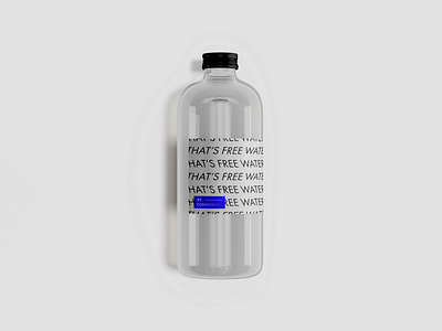 XX conf – Water Bottle 2019 abstact blue bold branding conference identity minimalism minimalist styleguide