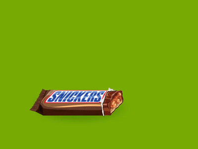 Halloween Snickers TBS Bumper 2d animation bumper candy bar cartoon gif halloween loop skeleton snickers tbs trick or treat tv