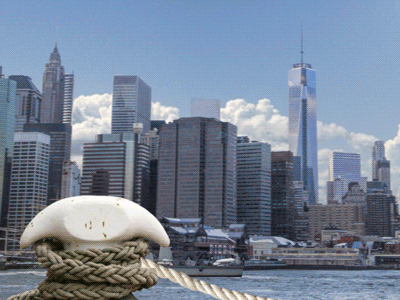 No Wake after effects boats bridge motion nyc photoshop pier river short film sign test wip