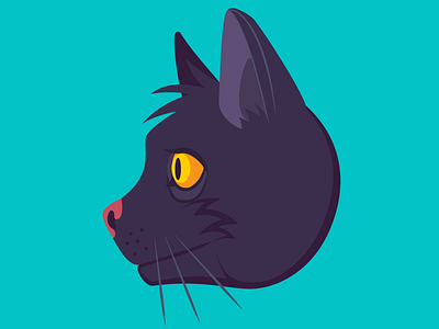 Mochat Mocat Face Design cat face head illustration illustrator mocat mochat sketch