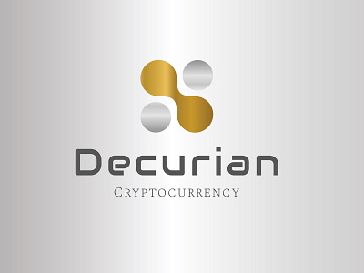 Decurian Cryptocurrency Logo Design adobe illustrator brand identity flat graphic design illustration logo logo design minimal professional vector