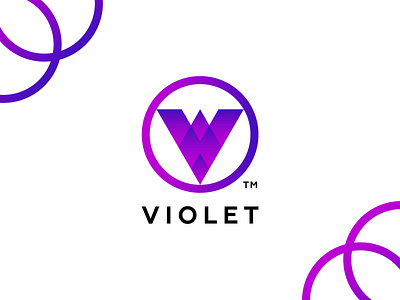 Violet logo design