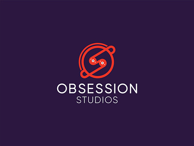 Obsession Studios Logo Design - Audio Video Production app audio branding clean logo graphic design identity letter logo mark logo logosai mark minimal modern logo design music logo production recording studio shoot studiolife studios video voice over