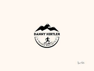 Danny Hirtler Mountain Snow Trainer Vintage Logo