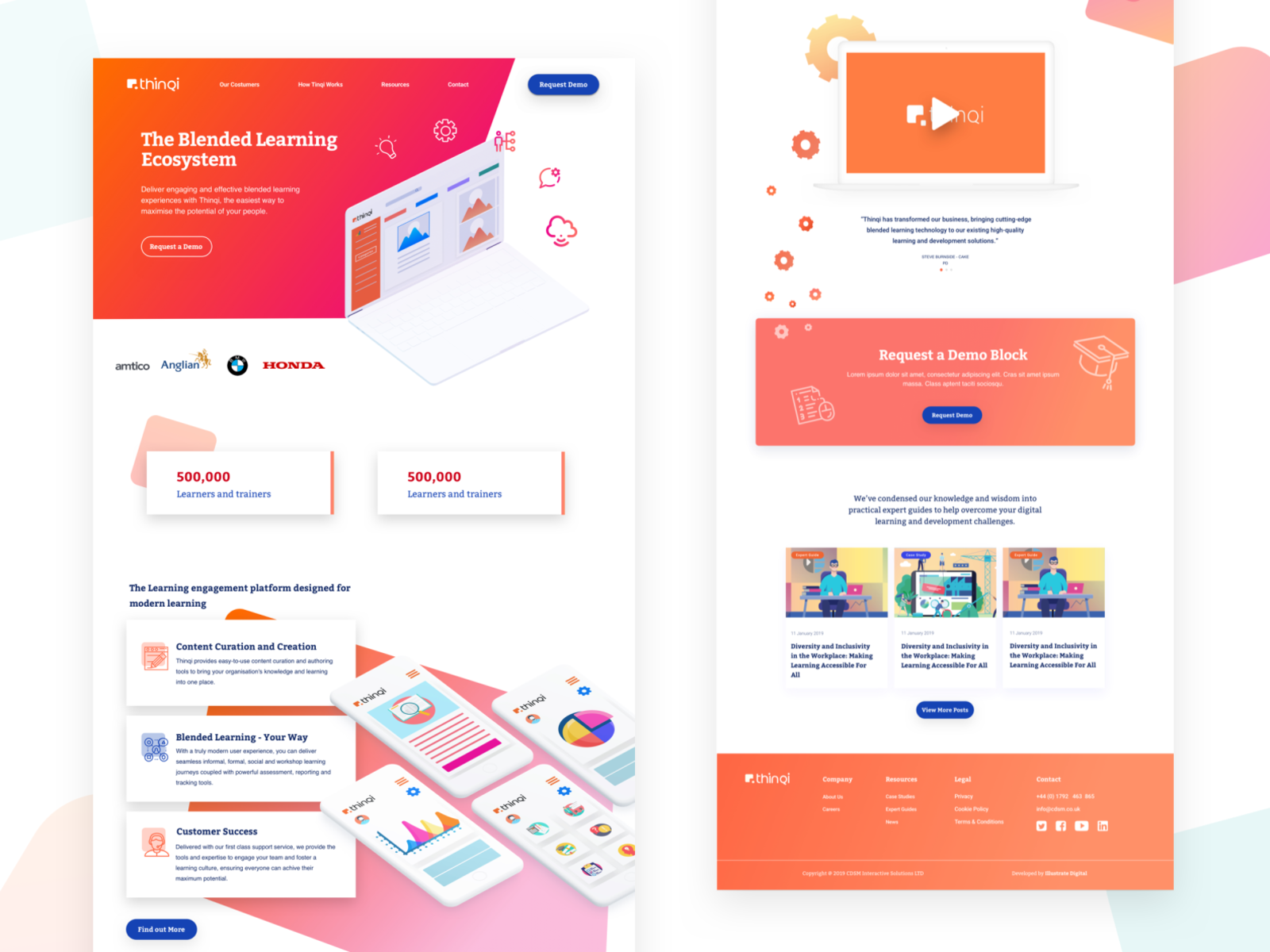 E Learning Platform by Consuela Onighi on Dribbble