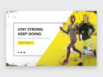 Fitness Banner (Bright Grunge)