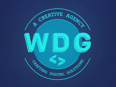 Crafting Digital Solutions design logo type treatment wdg web development group