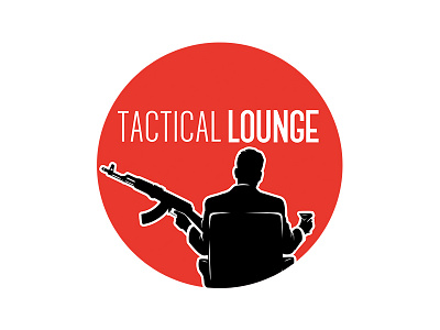 Tactical Lounge 007 blog brand guns identity logo madmen mark