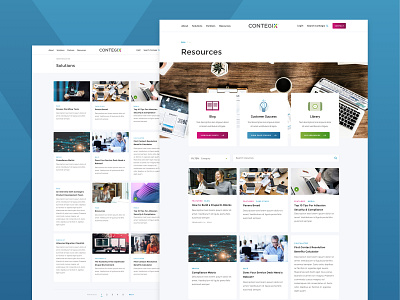 Contegix Interior Pages archive articles components design design system desktop flexible layouts list media pagination resources responsive search search archive search results ui ui design ux web design website