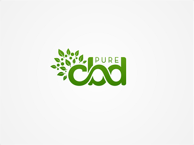 pure CBD logo adobe illustrator adobe illustrator cc adobe photoshop cbd logo design illustration logo logo design printing printing design vector logo