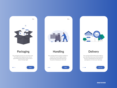 Delivery Service OnBoarding