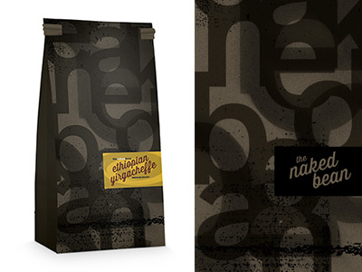 The Naked Bean packaging idea bag packaging product